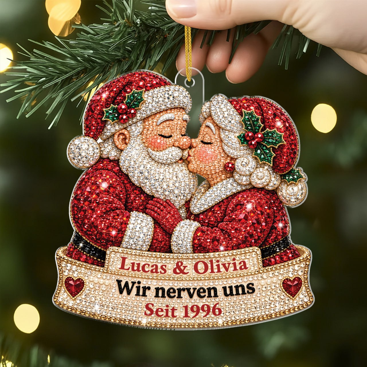 15649OT ProAcrylicOrnament CouGE RnDNone IdeTPham NicCouple