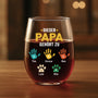 1628IGE1 dieser papa gehort zu handabdruck _personalisiertes weinglas ohne stiel papa 1628IKQ5B