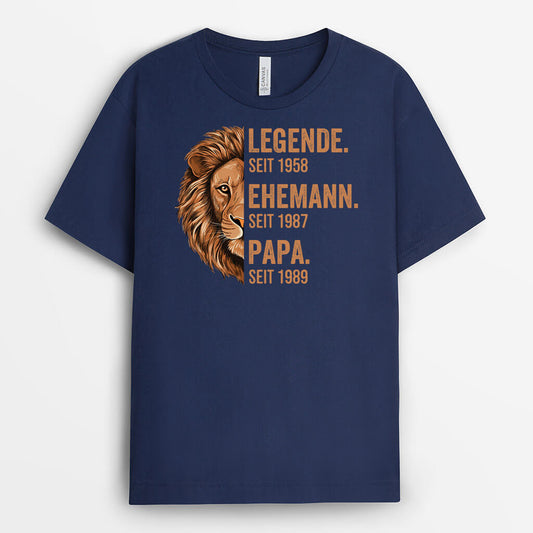 1632AGE2 personalisiertes die legende fur opas t shirt