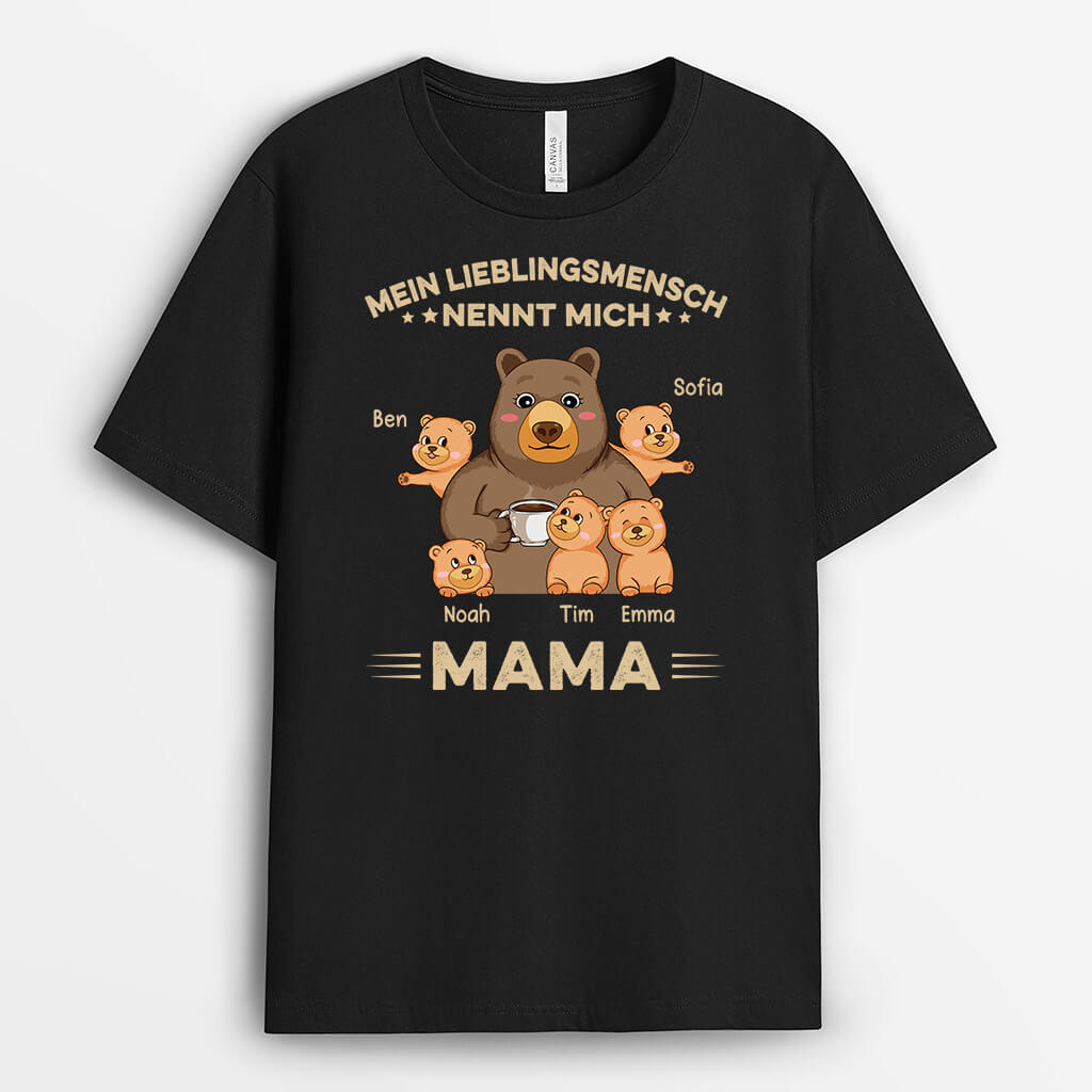 1639AGE2 personalisiertes meine lieblingsmenschen nennen mich oma t shirt