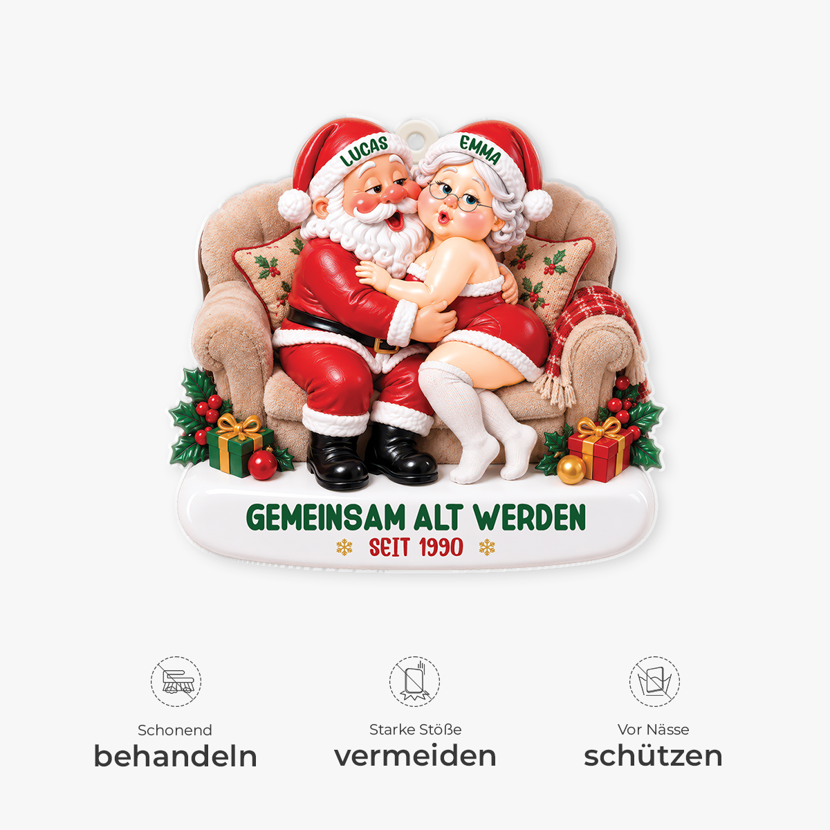 16618OV ProAcrylicOrnament CouGE RnDNone IdeVinh NicDTNew
