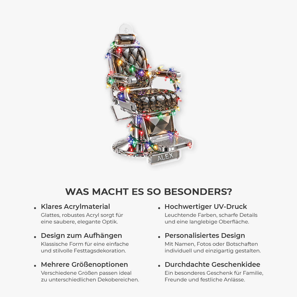 17020O6 ProAcrylicOrnament CouGE RnDNone IdeIdea NicJob