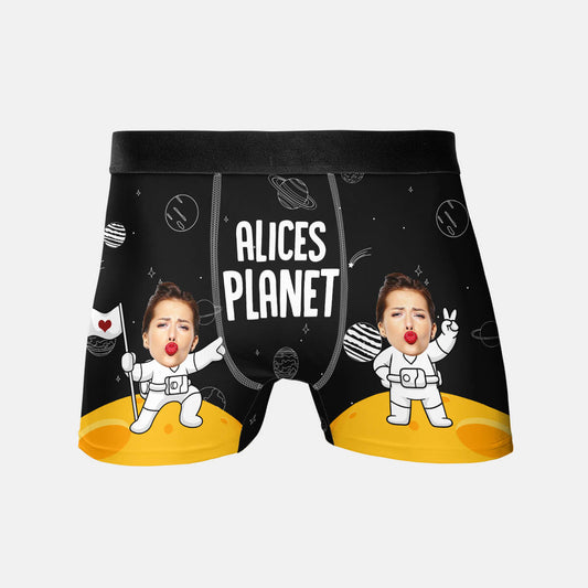 1777XGE1 personalisiertes raumfahrer boxershorts fur herren