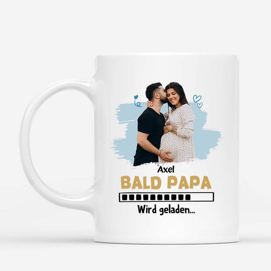 1836MGE1 personalisierte werdender vater tasse