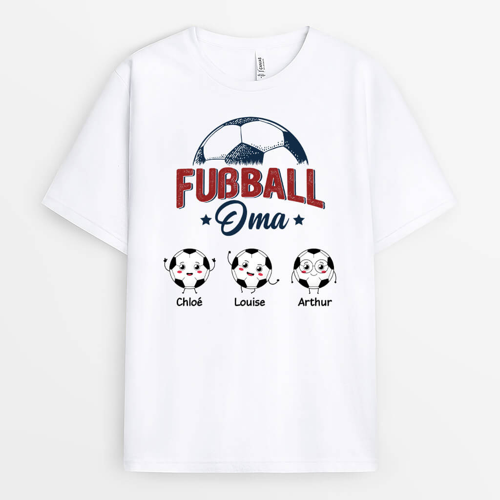 Fußball Mama - Personalisiertes Geschenk | T-shirt für Mamas