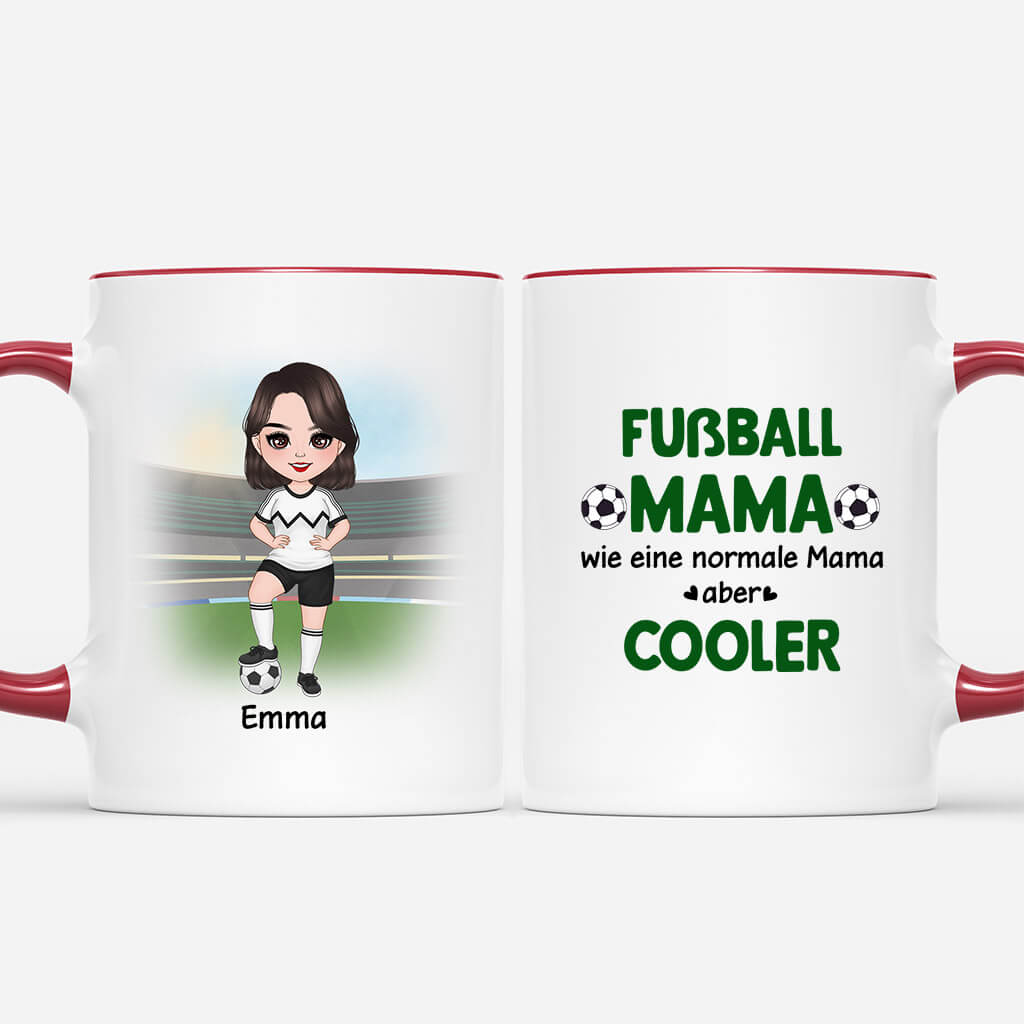 Fußball Mama - Personalisiertes Geschenk | Tasse für Mamas