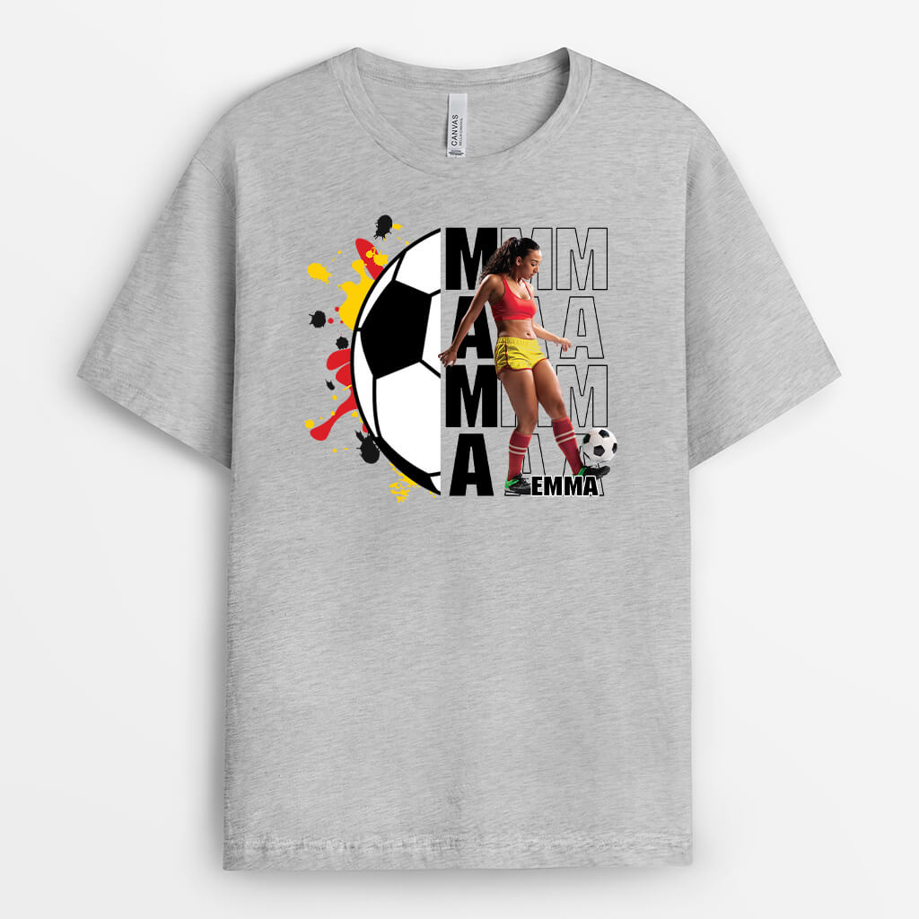 Sportliche Mama - Personalisiertes Geschenk | T-shirt für Mamas