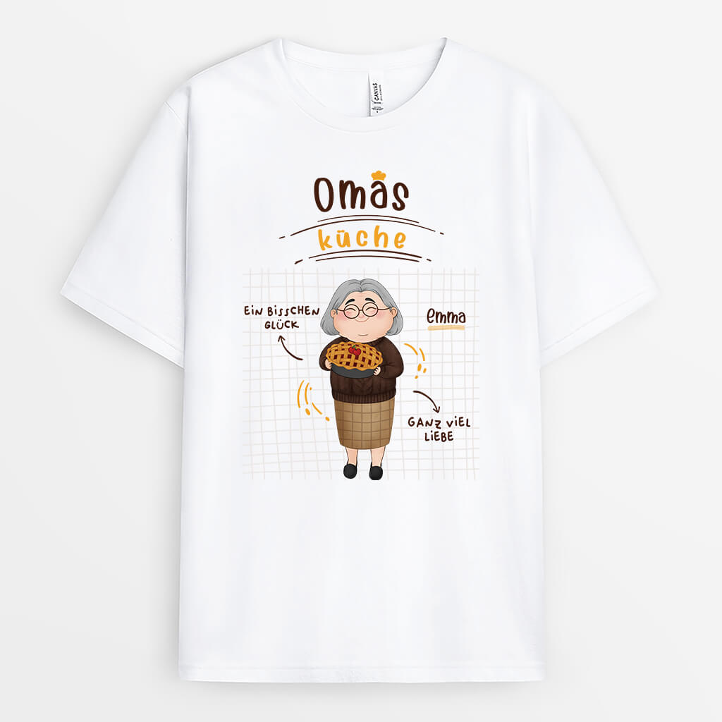 Mamas Küche - Personalisierte Geschenke | T-Shirt für Mamas