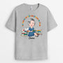 1898AGE2 personalisiertes in meiner bucherwurm ara t shirt