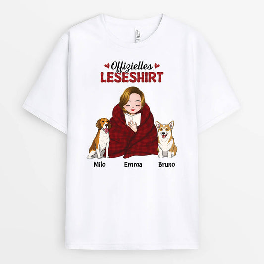 1906AGE1 personalisiertes offizielles leseshirt t shirt