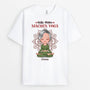 1908AGE1 personalisiertes heisse mutter machen yoga t shirt