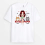 1914AGE1 personalisiertes katzenmama t shirt