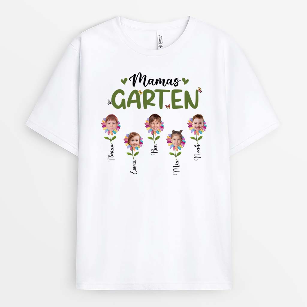 Mamas/Omas Garten - Personalisiertes Geschenk | T-shirt für Frauen