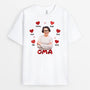 1956AGE1 personalisiertes oma mama t shirt