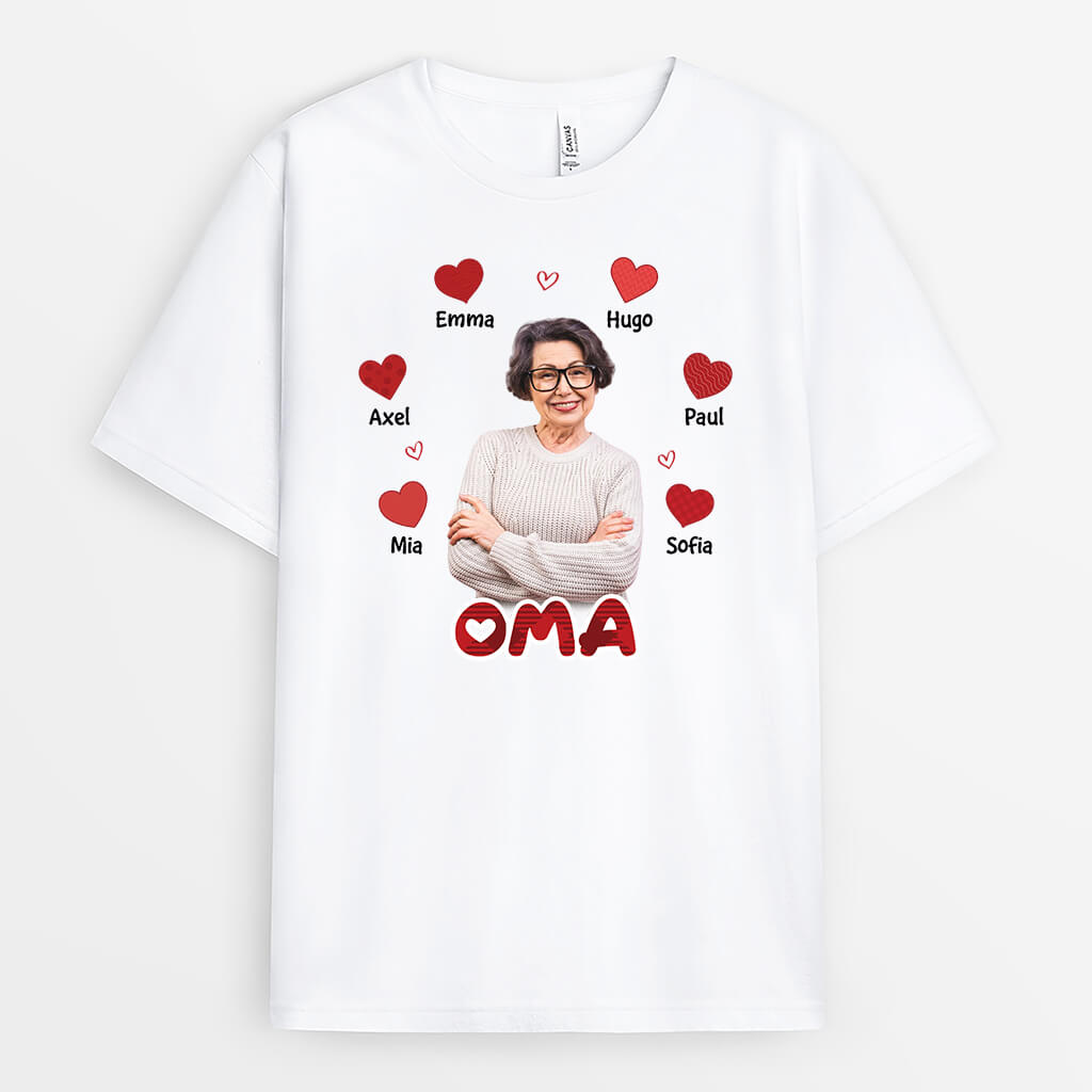 Oma/Mama - Personalisiertes Geschenk | T-shirt für Frauen