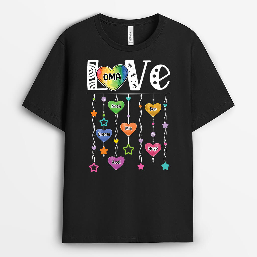 1958AGE2 personalisiertes liebe t shirt