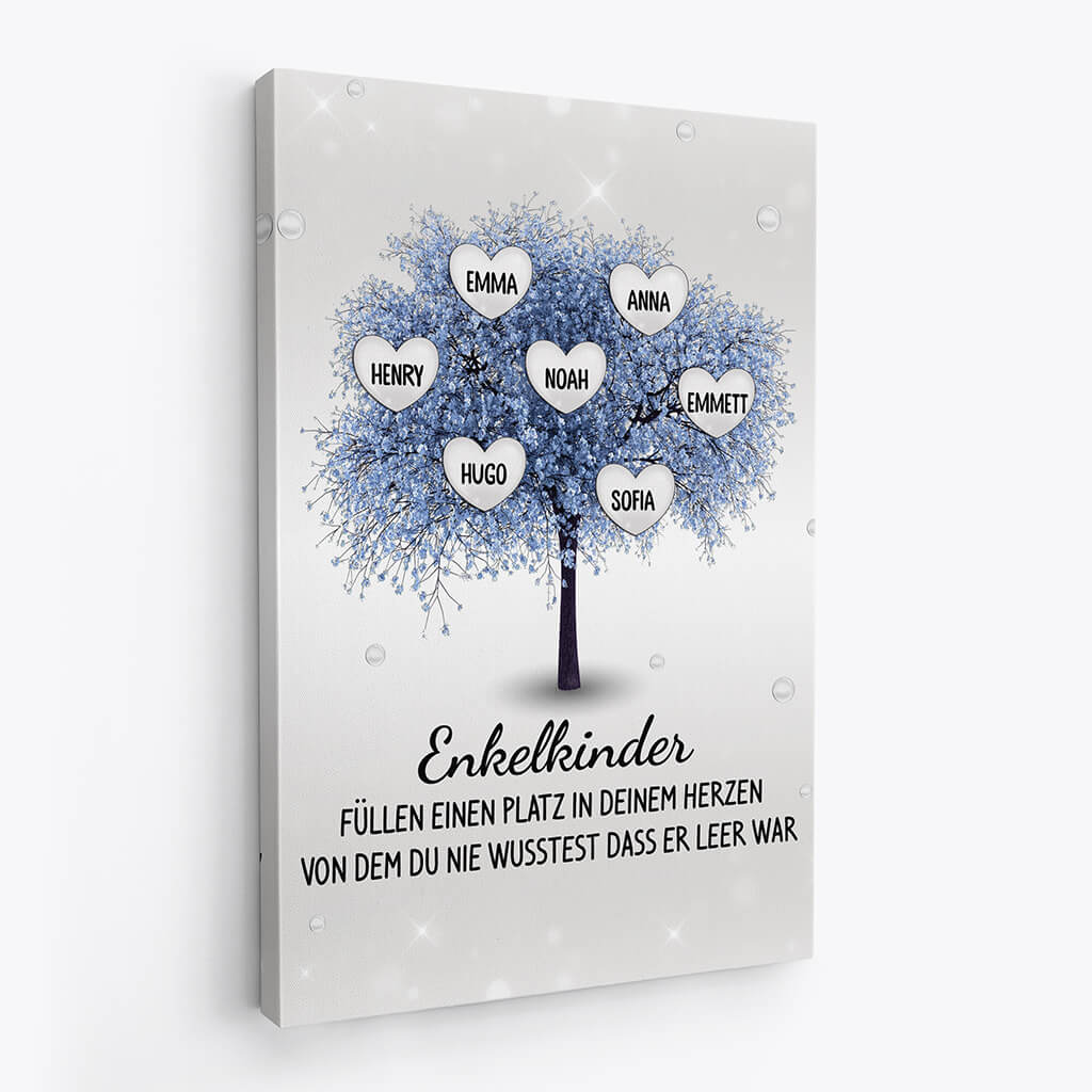 1974CGE2 personalisierte ein kind fullt einen platz in deinem herzen von dem du nie wusstest dass er leer war leinwand