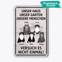 1990EGE1 personalisiertes mein haus mein garten meine menschen versuch es nicht mal turschild_2