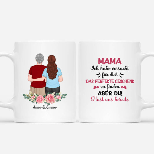 2015MGE1 personalisierte oma ich habe versucht fur dich das perfekte geschenk zu finden tasse