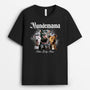 2022AGE1 personalisiertes hundepapa hundemama t shirt