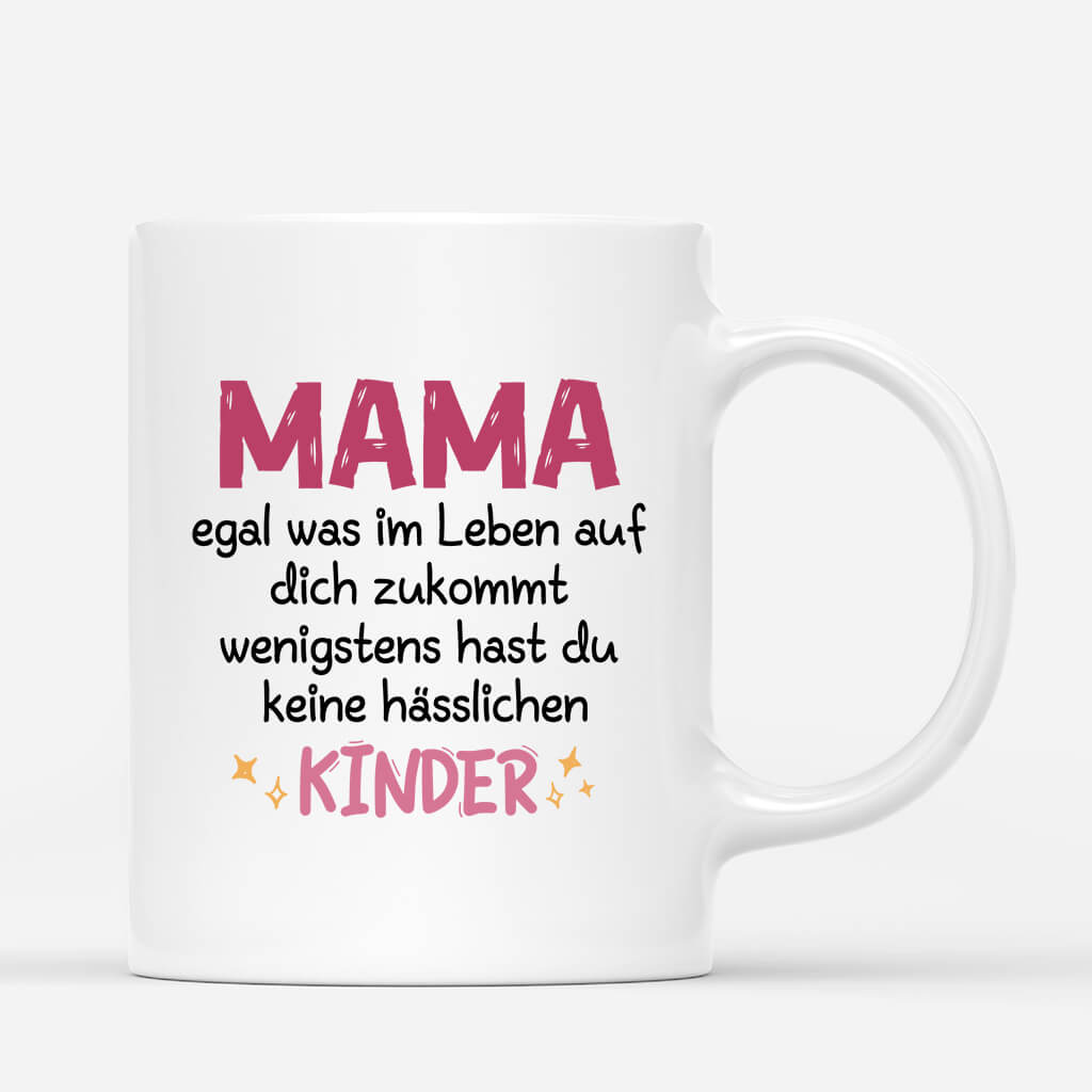 2039MGE1 personalisierte papa wenigstens hast du keine hasslichen kinder tasse_2
