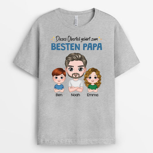 2041AGE2 personalisiertes dieses oberteil gehort zur besten mama t shirt
