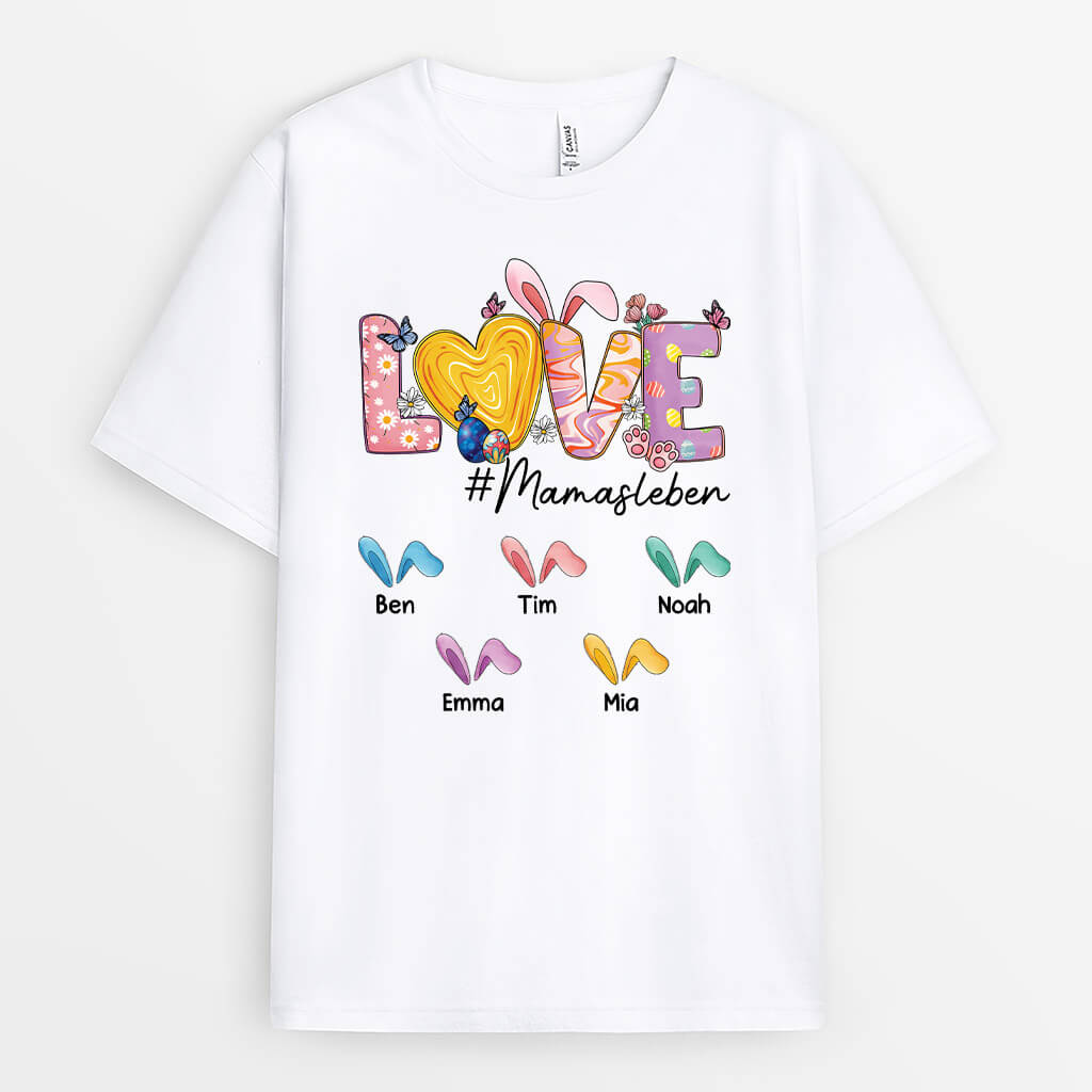 Liebe Omas Leben - Personalisiertes Geschenk | T-Shirt für Omas