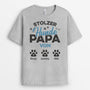 2083AGE2 personalisiertes stolzer hundepapa von t shirt