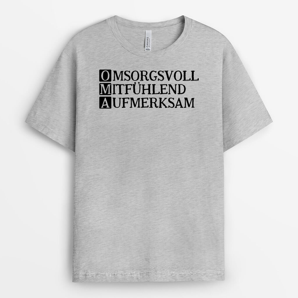 Mutter Akrostichon Gedicht - Personalisiertes Geschenk | T-Shirt für Mamas