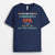 Ich Bin Der Verrückte Papa/Opa - Personalisiertes Geschenk | T-Shirt für Herren