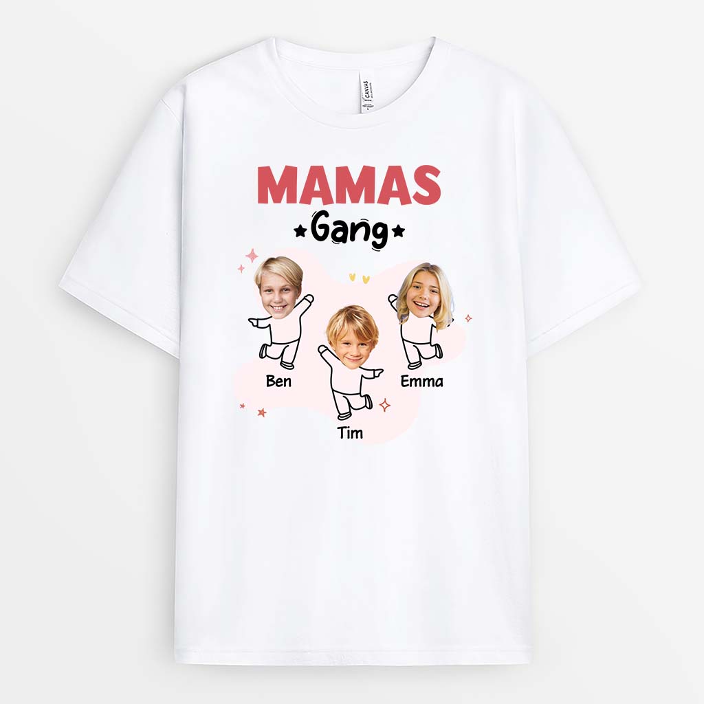 Mamas/Omas Bande - Personalisiertes Geschenk | T-Shirt für Frauen
