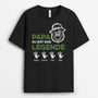 2143AGE1 personalisiertes papa du bist eine legende t shirt