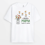 2151AGE1 personalisiertes gluck mama genannt zu werden t shirt