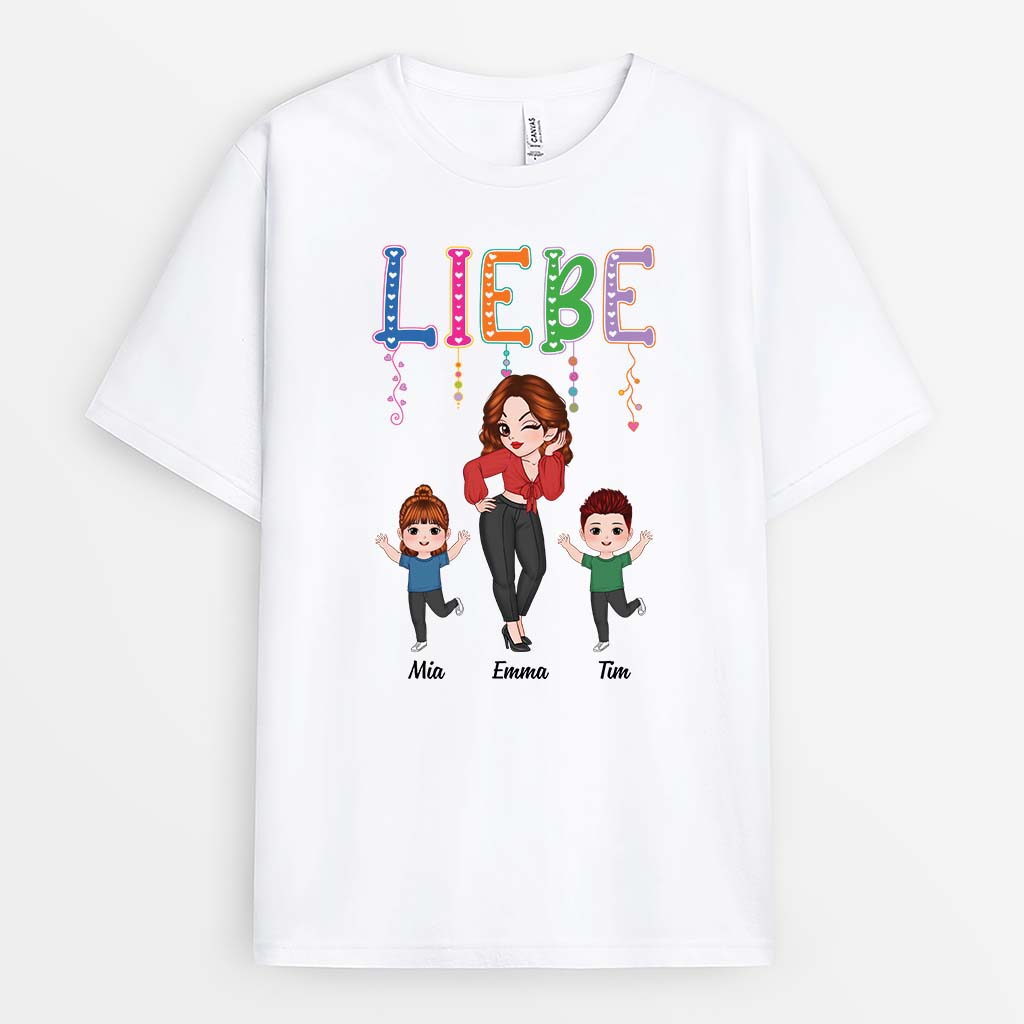 Liebe - Personalisiertes Geschenk | T-shirt für Frauen