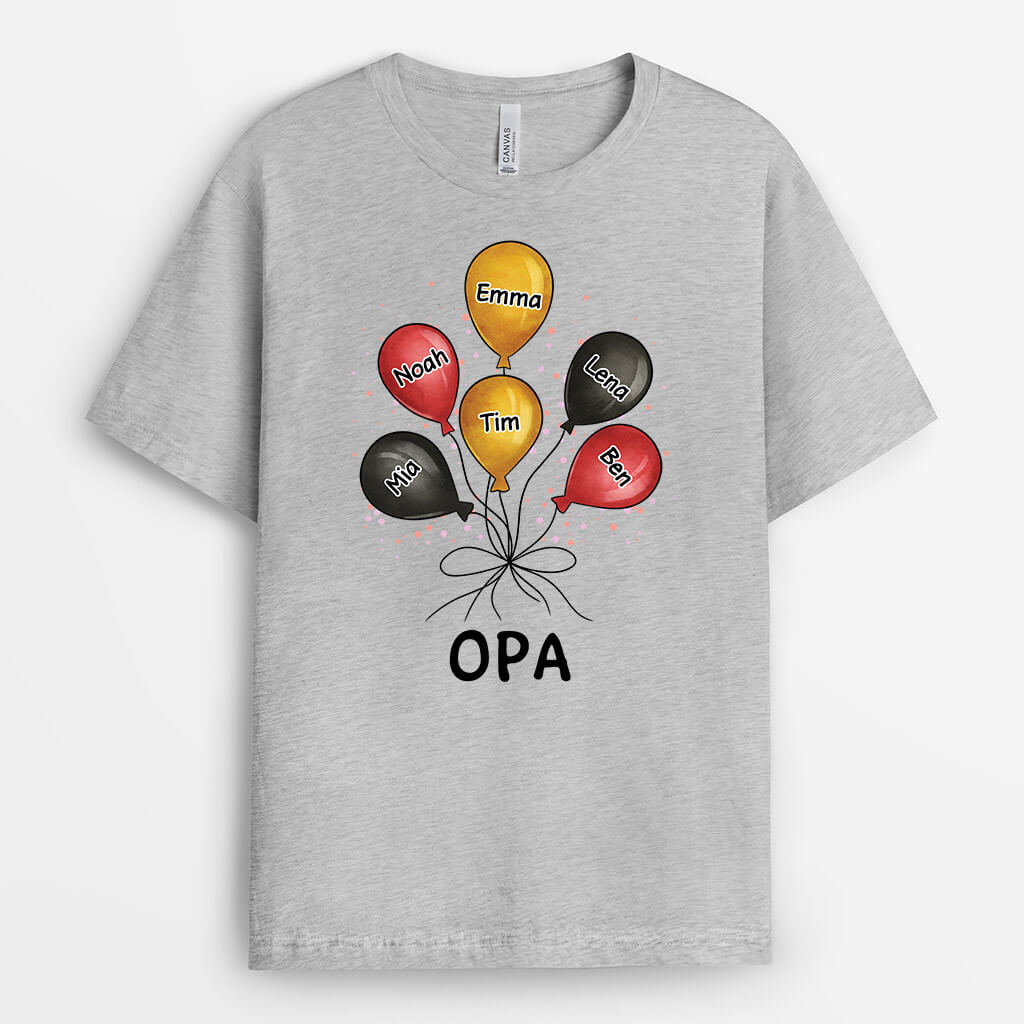 Ballon Papa - Personalisiertes Geschenk | T-shirt für Papas