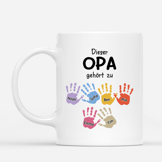 2169MGE1 dieser opa gehort zu handabdruck tasse opa personalisiert 2169M6H5B