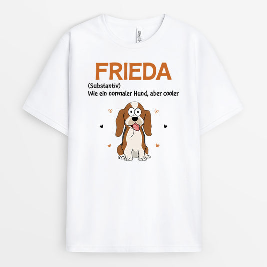 2173AGE1 personalisiertes wie eine normale hunde aber cooler t shirt 2173a5g8c