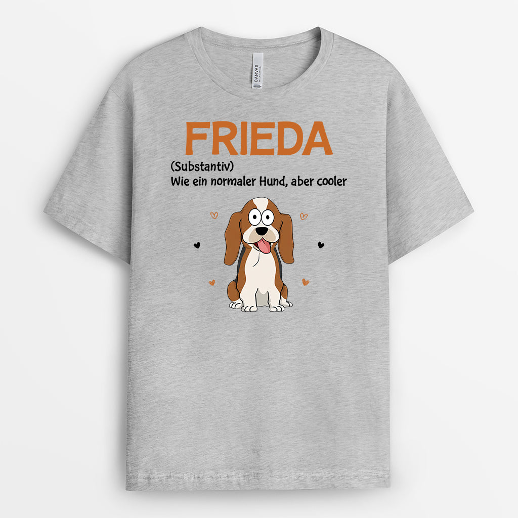 2173AGE2 personalisiertes wie eine normale hunde aber cooler t shirt 2173a5g8c