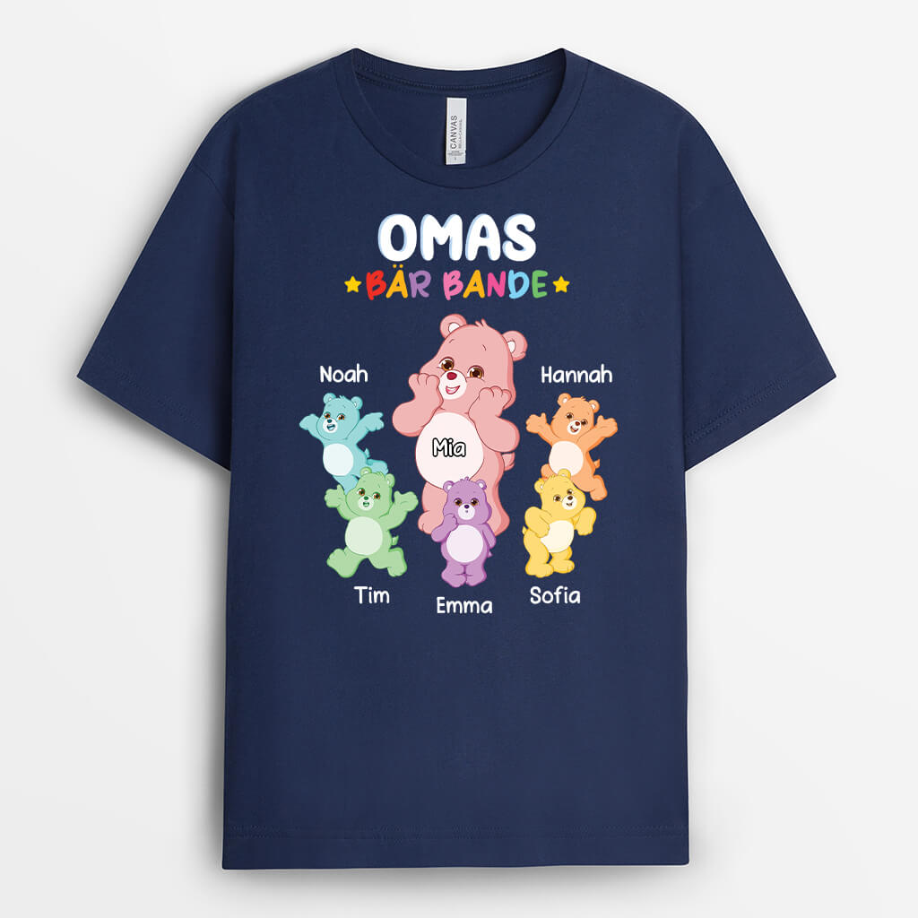 Omas Bär Bande - Personalisiertes Geschenk | T-shirt für Omas