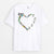 Mama Herz - Personalisiertes Geschenk | T-Shirt für Omas/Mamas