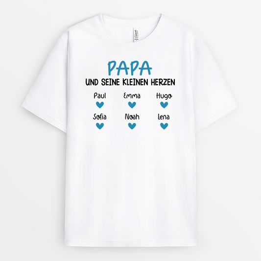 2225AGE1 personalisiertes papa seine kleinen herzen t shirt 2225a645b_dd43b24d a95b 4404 8a90 2205a612fb26