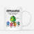 Papasaurus/Opasaurus - Personalisiertes Geschenk | Tasse für Papas/Opas