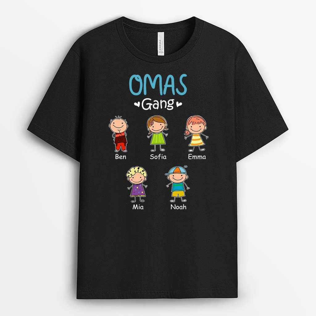 Mamas/Omas Bande - Personalisiertes Geschenk | T-shirt für Mamas