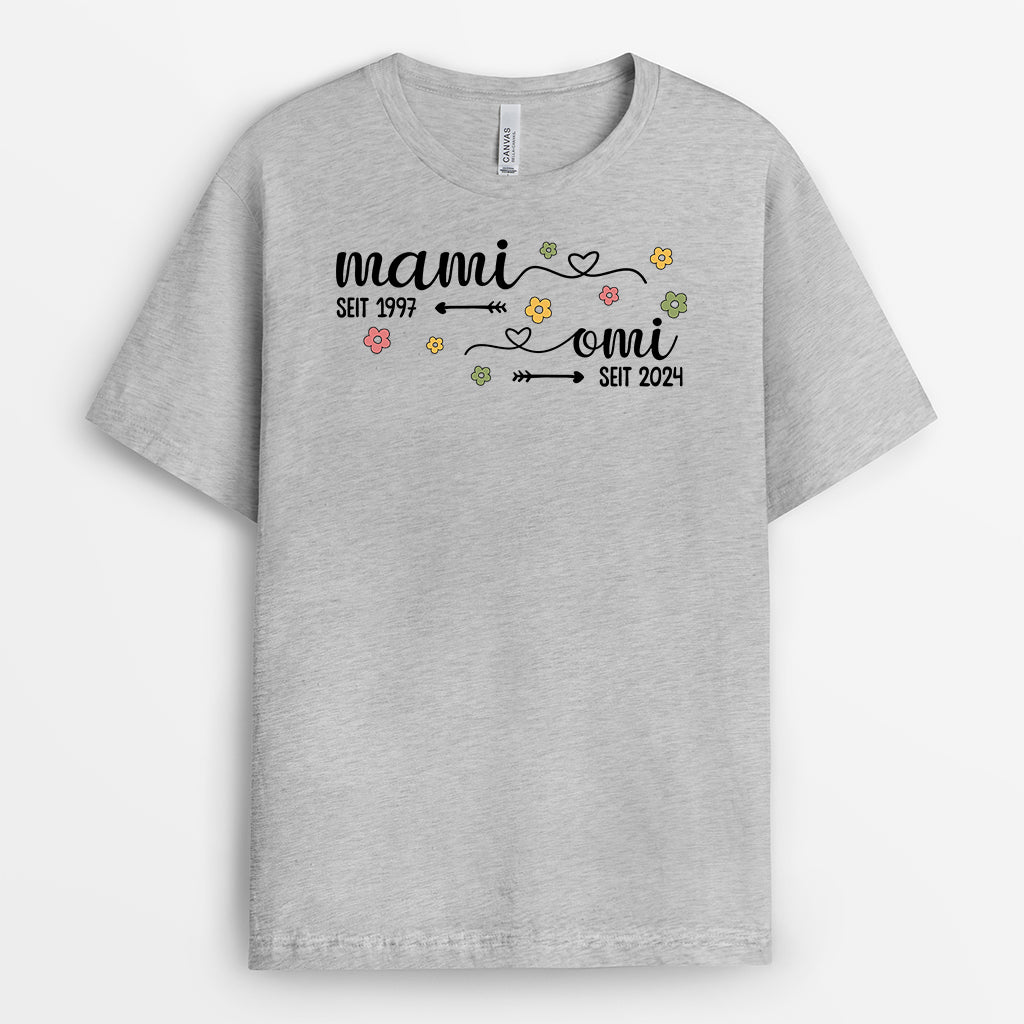 2241AGE2 personalisiertes mama seit t shirt 2241a545a