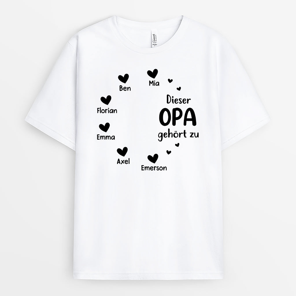 2248AGE2 diese mama oma gehort zu personalisiertes t shirt fur omas und mamas 2248a9a5a