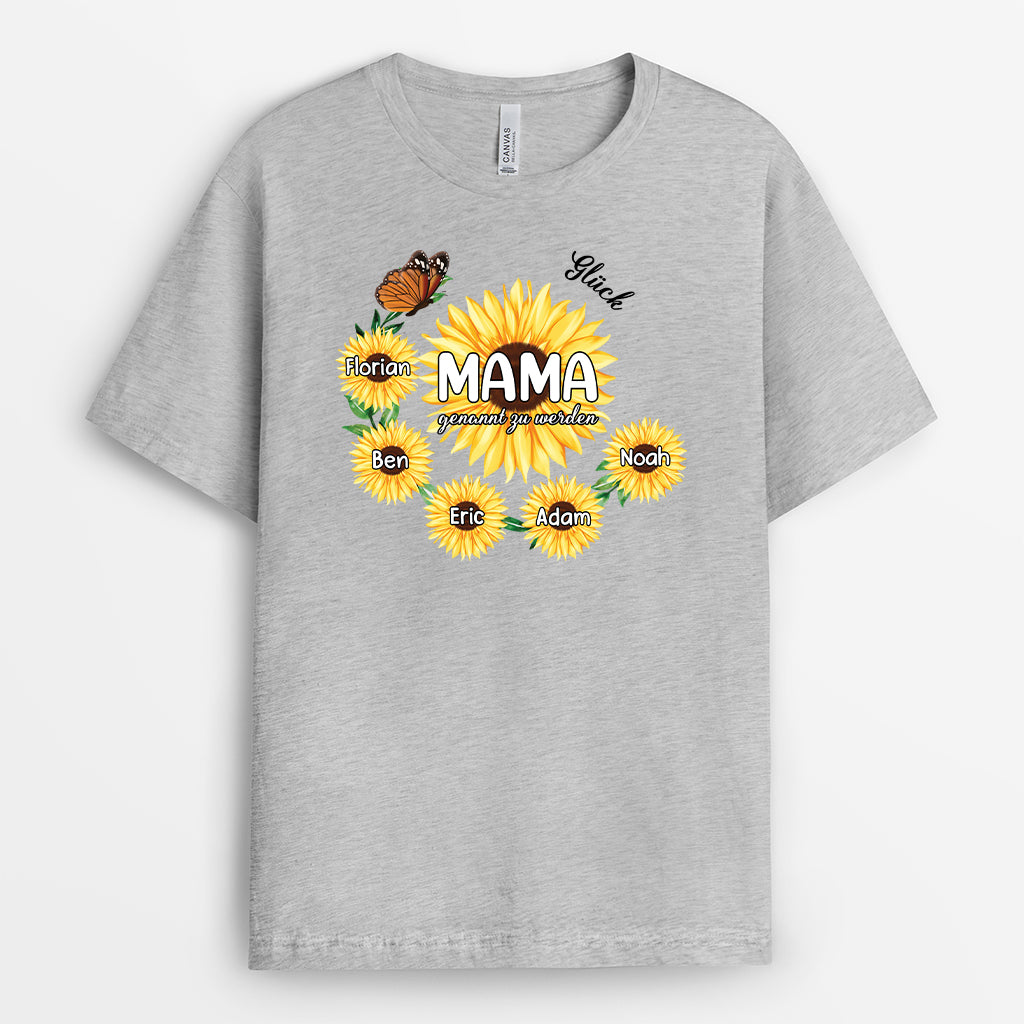 2251AGE2 personalisiertes gluck ist eine oma zu sein t shirt 2251a387a