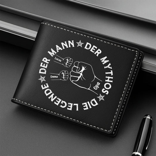 2261JGE2 papa der mann der mythos die legende geldborse herren personalisiert kreis 2261J6I5B