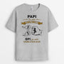 2268AGE2 personalisiertes papa zu sein ist eine ehre opa zu sein unbezahlbar t shirt 2268a388b