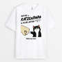 2279AGE1 personalisiertes bester katzenpapa beste katzenmama aller zeiten t shirt 2279a5g5d