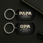 2315JGE2 papa seit weltkarte aluminium schlusselanhanger papa personalisiert_ 2315JTL5B